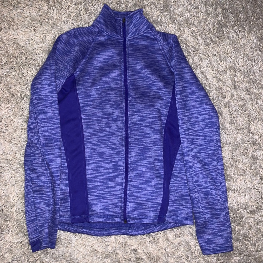 Athletic zip up jacket